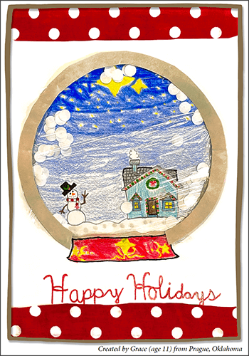 Vyve 2021 Christmas Card Contest Winner!